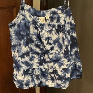 GAP Navy Tie-Dye Camisole
